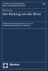 Der R&uuml;ckzug von der B&ouml;rse - Kirsten Krug
