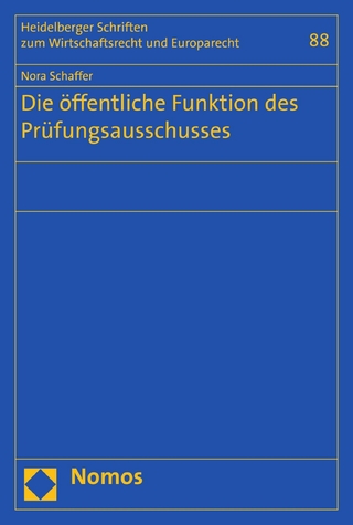 Die öffentliche Funktion des Prüfungsausschusses