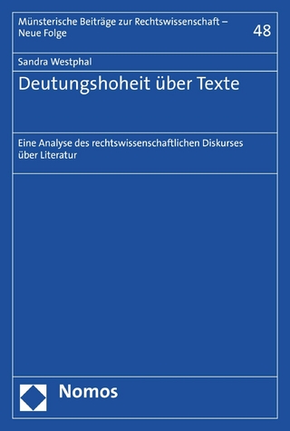 Deutungshoheit über Texte