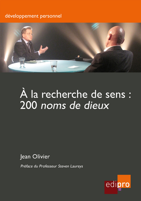 &Agrave; la recherche de sens - Jean Olivier