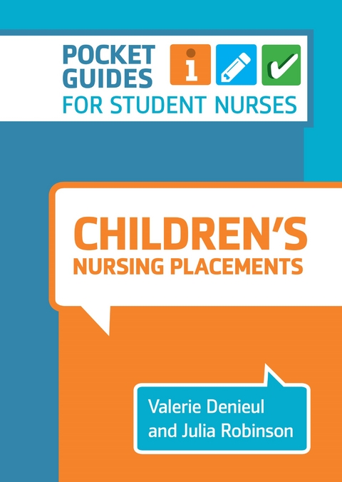 Children's Nursing Placements - Valerie Denieul, Julia Robinson