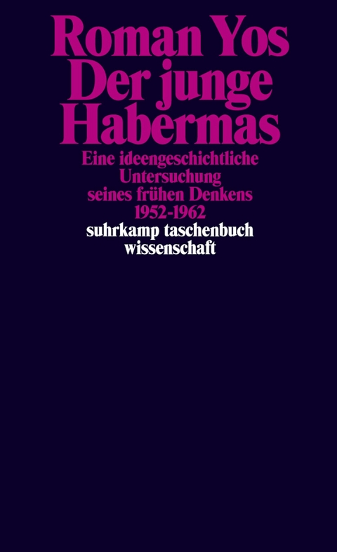 Der junge Habermas - Roman Yos