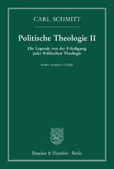 Politische Theologie II. - Carl Schmitt