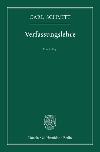 Verfassungslehre.