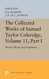 The Collected Works of Samuel Taylor Coleridge, Volume 11 - Samuel Taylor Coleridge