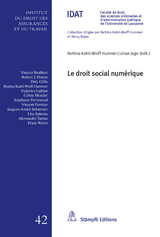 Le droit social num&eacute;rique - 