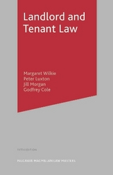 Landlord and Tenant Law - Wilkie, Margaret; Luxton, Peter; Morgan, Jill