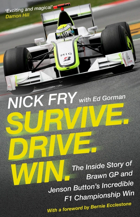 Survive. Drive. Win. -  Nick Fry