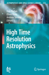 High Time Resolution Astrophysics - 