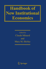 Handbook of New Institutional Economics - 