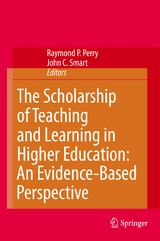 The Scholarship of Teaching and Learning in Higher Education: An Evidence-Based Perspective - 