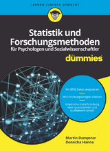 Statistik und Forschungsmethoden f&uuml;r Psychologen und Sozialwissenschaftler f&uuml;r Dummies - Martin Dempster, Donncha Hanna