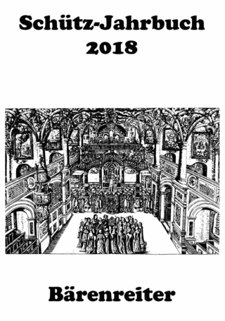 Schütz-Jahrbuch / Schütz-Jahrbuch 2018, 40. Jahrgang