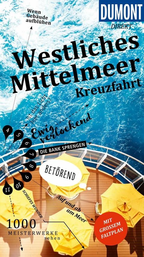 DUMONT direkt Reisef&uuml;hrer E-Book Mittelmeerkreuzfahrt Westlicher Teil -  Lilly Nielitz-Hart,  Simon Hart