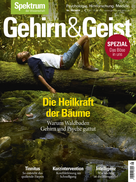 Gehirn&Geist 8/2019 - Die Heilkraft der B&auml;ume