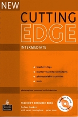 New Cutting Edge Intermediate Teachers Book and Test Master CD-Rom Pack - Barker, Helen