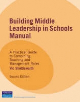 Building Middle Leadership in Schools Manual 2e - Shuttleworth, Vic
