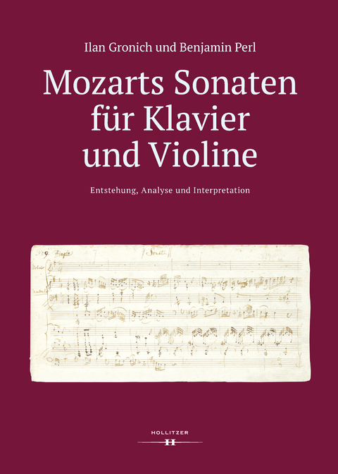 Mozarts Sonaten f&uuml;r Klavier und Violine - Ilan Gronich, Benjamin Perl
