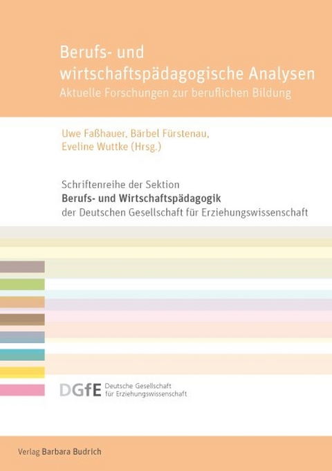 Berufs- und wirtschaftsp&auml;dagogische Analysen - 