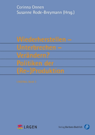 Wiederherstellen – Unterbrechen – Verändern? Politiken der (Re-)Produktion