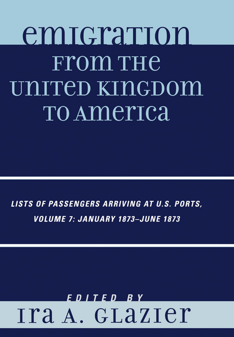 Emigration from the United Kingdom to America - 