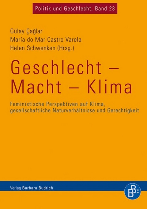 Geschlecht &ndash; Macht &ndash; Klima - 