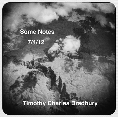 Some Notes - Timothy C Bradbury
