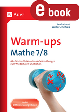 Warm-ups Mathe 7-8 - Sandra Jacob, Walter Scheffczik