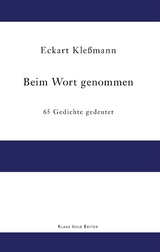 Beim Wort genommen - Eckart Kle&szlig;mann