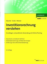 Investitionsrechnung verstehen - J&uuml;rgen Grabe, Christoph R. Meinzer
