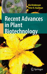 Recent Advances in Plant Biotechnology - Ara Kirakosyan, Peter B. Kaufman