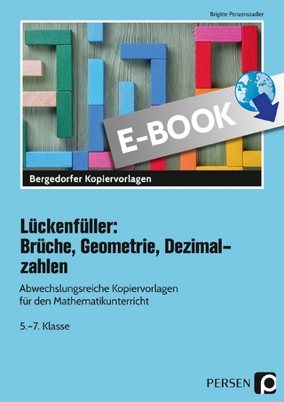 Lückenfüller: Brüche, Geometrie, Dezimalzahlen