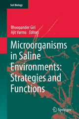 Microorganisms in Saline Environments: Strategies and Functions - 