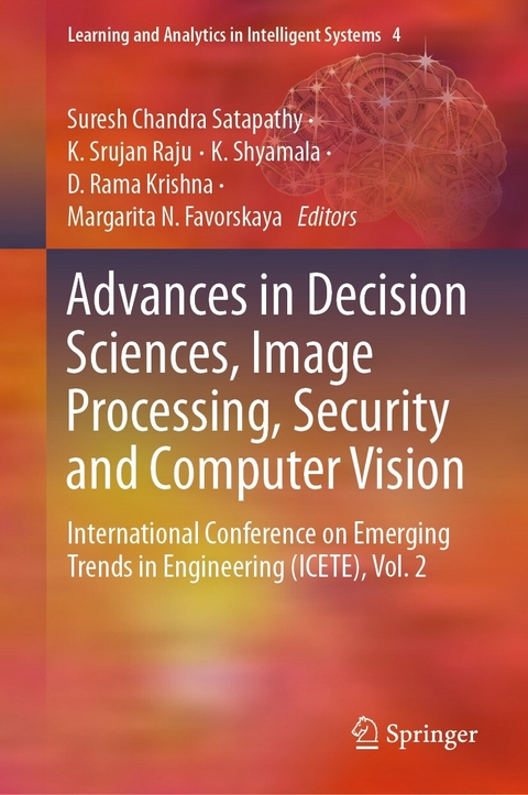 Advances in Decision Sciences, Image Processing, Security and Computer Vision - 