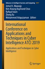 International Conference on Applications and Techniques in Cyber Intelligence ATCI 2019 - 