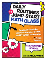 Daily Routines to Jump-Start Math Class, Elementary School - John J. Sangiovanni