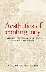 Aesthetics of contingency -  Matthew C. Augustine