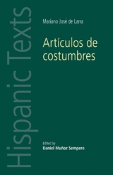 Articulos de costumbres - 
