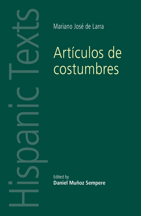 Articulos de costumbres - 