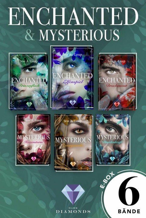 »Enchanted« und »Mysterious«: 6 Bände in einem Mega-Bundle! - Jess A. Loup