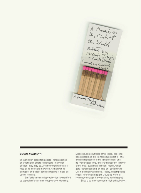 A Moment on the Clock of the World - 