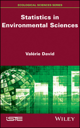 Statistics in Environmental Sciences - Valerie David