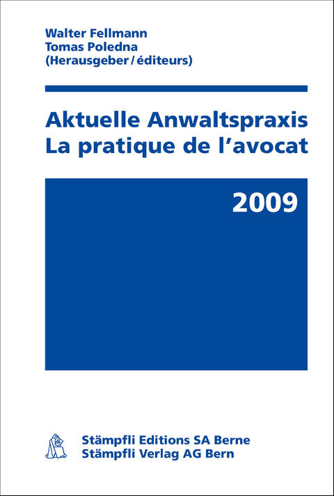 Aktuelle Anwaltspraxis 2015 / La pratique de l'avocat 2015 - 