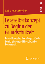 Leseselbstkonzept zu Beginn der Grundschulzeit - Kalina Petrova Koychev