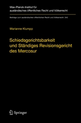 Schiedsgerichtsbarkeit und St&auml;ndiges Revisionsgericht des Mercosur - Marianne Klumpp