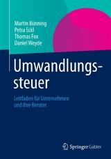 Umwandlungssteuer - Martin B&uuml;nning, Petra Eckl, Thomas Fox, Daniel Weyde