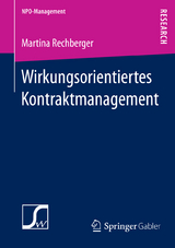 Wirkungsorientiertes Kontraktmanagement - Martina Rechberger