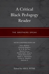 Critical Black Pedagogy Reader - 