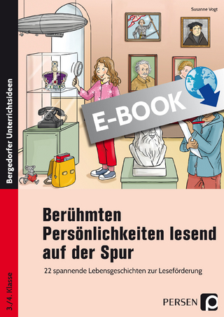 Berühmten Persönlichkeiten lesend auf der Spur