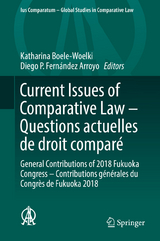 Current Issues of Comparative Law &ndash; Questions actuelles de droit compar&eacute; - 